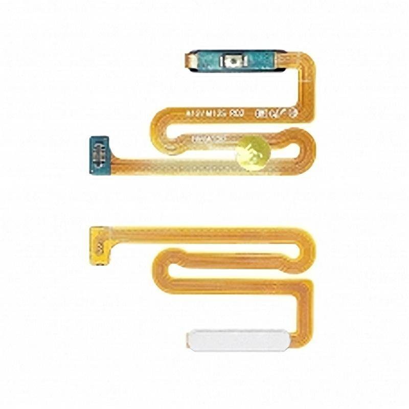 Flex Boton Lector de Huella Samsung Galaxy A12 Blanco
