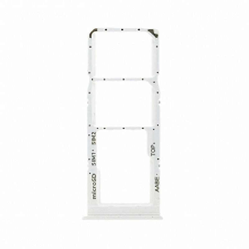 Bandeja Dual Sim y MicroSD Samsung Galaxy A12 (A125) Blanco