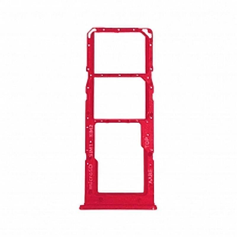 Bandeja Dual Sim y MicroSD Samsung Galaxy A12 (A125) Rojo