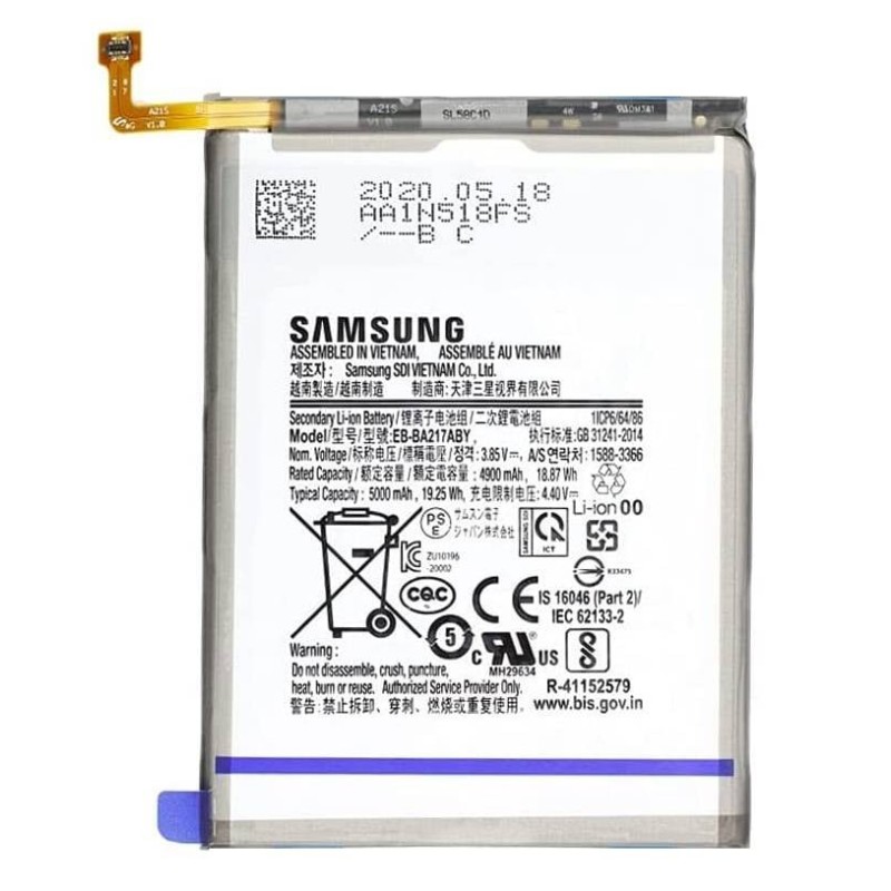 Bateria Samsung Galaxy A21s, A12 EB-BA217ABY