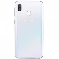 Tapa Trasera Galaxy A20 (A205) Azul Blanco