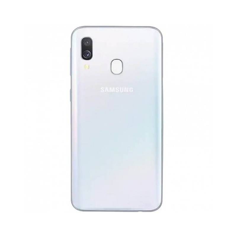Tapa Trasera Galaxy A20 (A205) Azul Blanco