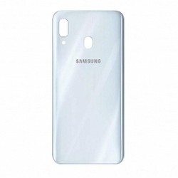 Tapa Trasera Samsung Galaxy A30, A305 Blanco
