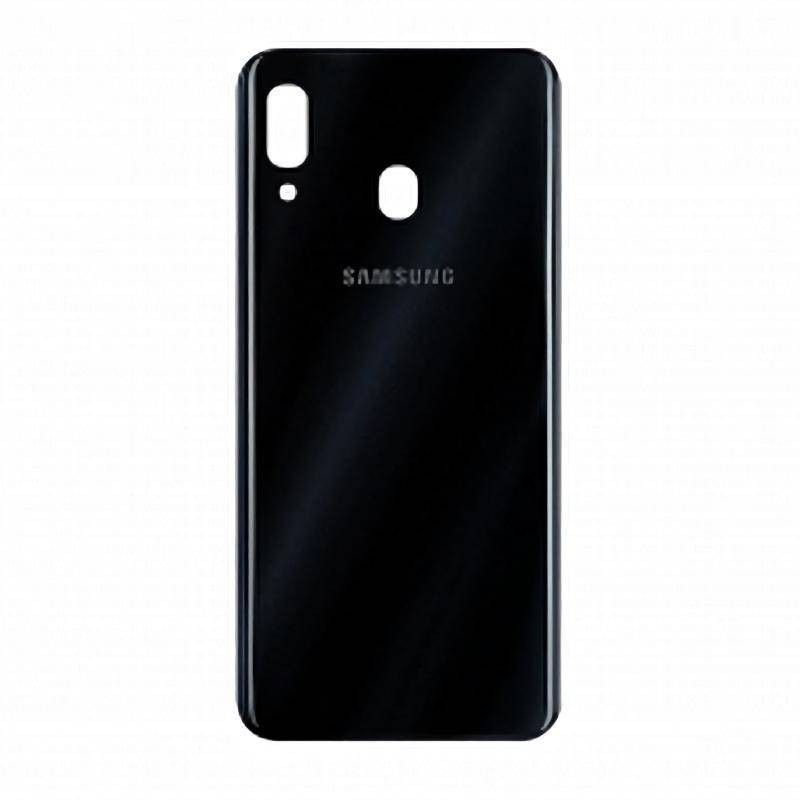 Tapa Trasera Samsung Galaxy A30, A305 Negro