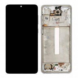 Pantalla Completa Original con Marco Samsung Galaxy A33 5G (A336) Plata