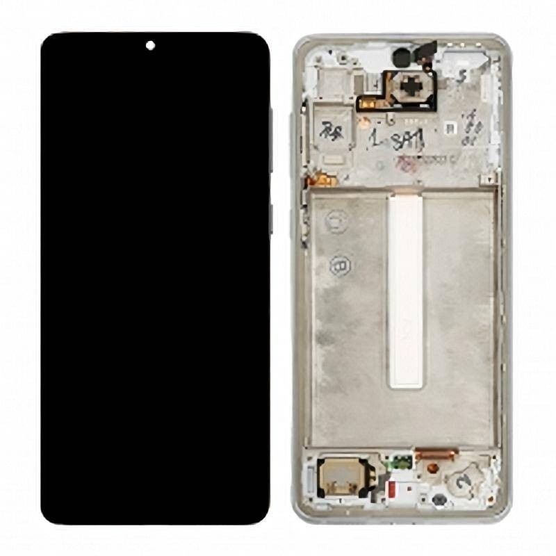 Pantalla Completa Original con Marco Samsung Galaxy A33 5G (A336) Plata