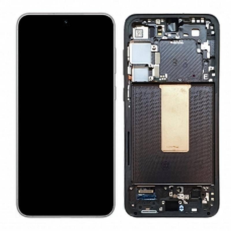 Pantalla Completa con Marco Original Samsung Galaxy S23 Plus Negro