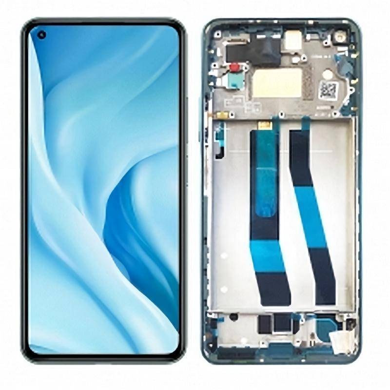 Pantalla Completa Original con Marco Xiaomi Mi 11 Lite 5G Verde