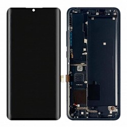 Pantalla Original Con Marco Xiaomi Mi Note 10, Mi Note 10 Pro,Mi CC9 Pro Negro