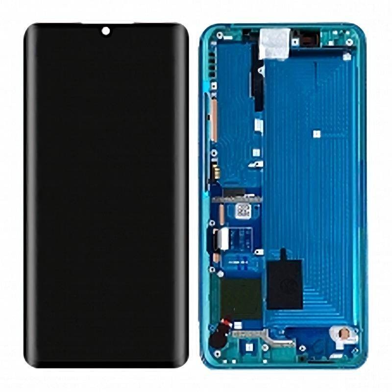Pantalla Original Con Marco Xiaomi Mi Note 10, Mi Note 10 Pro,Mi CC9 Pro Verde