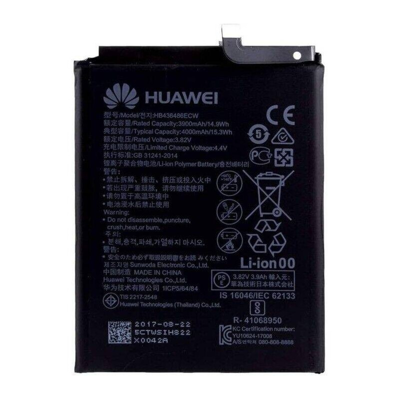 Bateria Huawei Honor 9X Pro HB436486ECW
