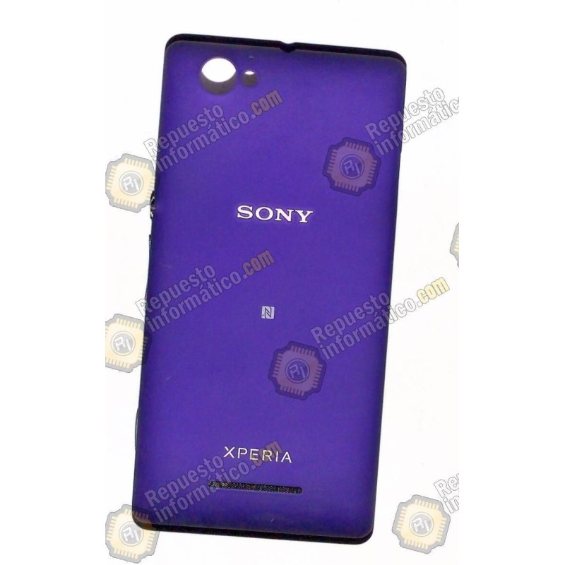 Tapa trasera Xperia M C1905 violeta (Desmontaje)