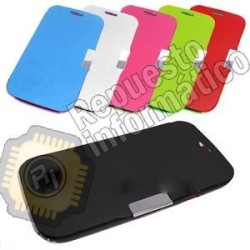 Protector Flip Cover Galaxy Trend (S7560) (Blanco)