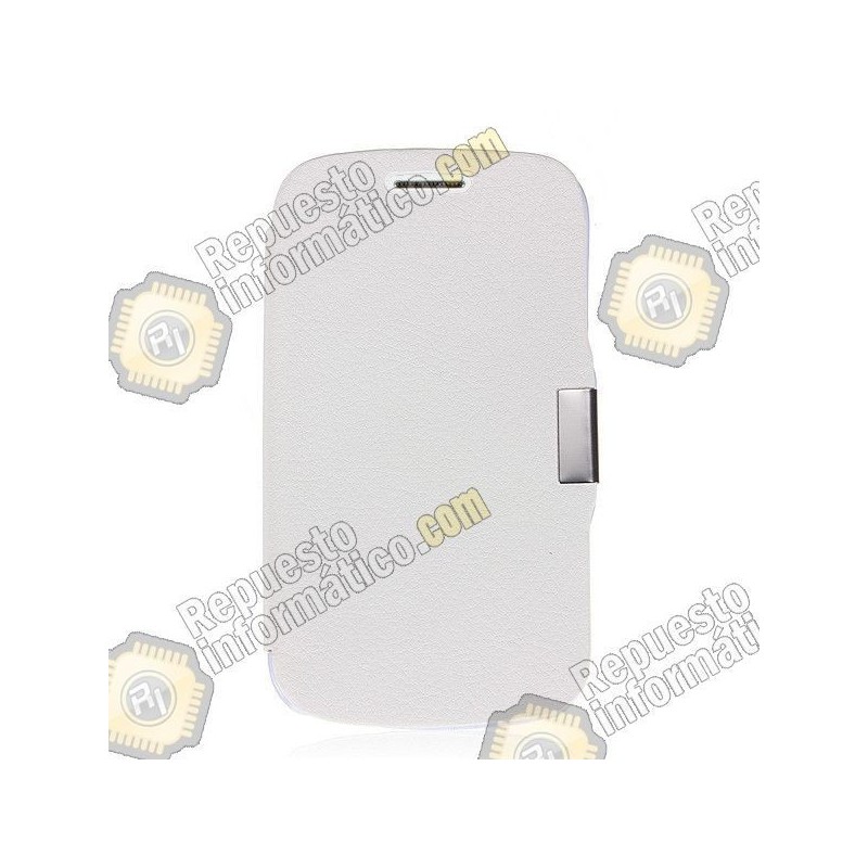 Protector Flip Cover Galaxy Trend (S7560) (Blanco)