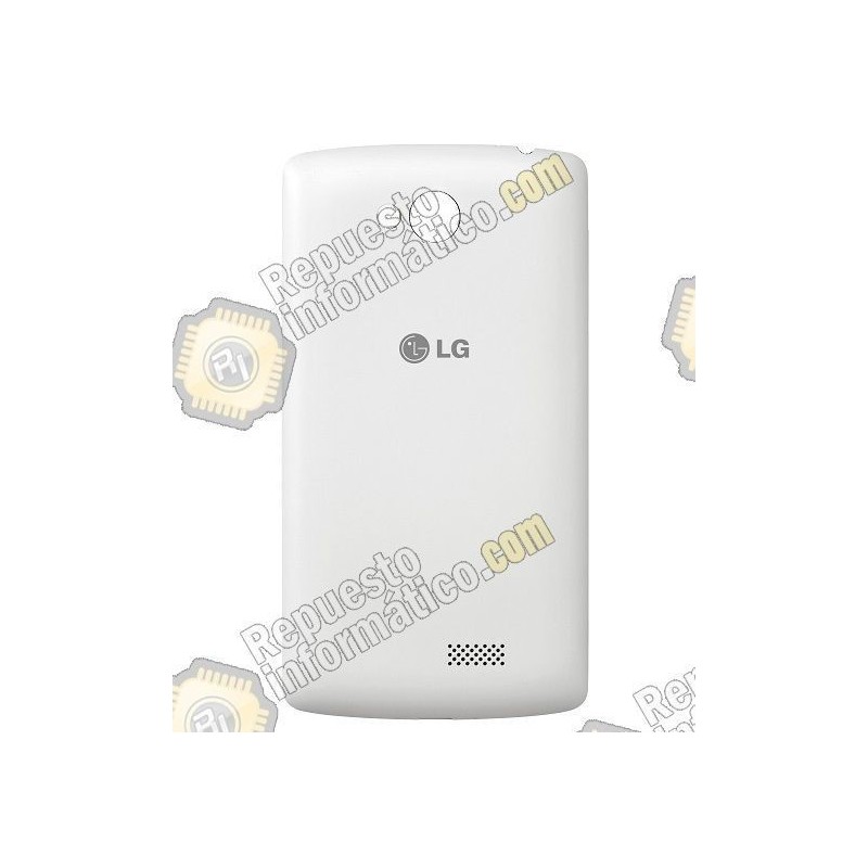 Tapa trasera blanca LG F60 (D390N) (Desmontaje)
