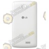 Tapa trasera blanca LG F60 (D390N) (Desmontaje)
