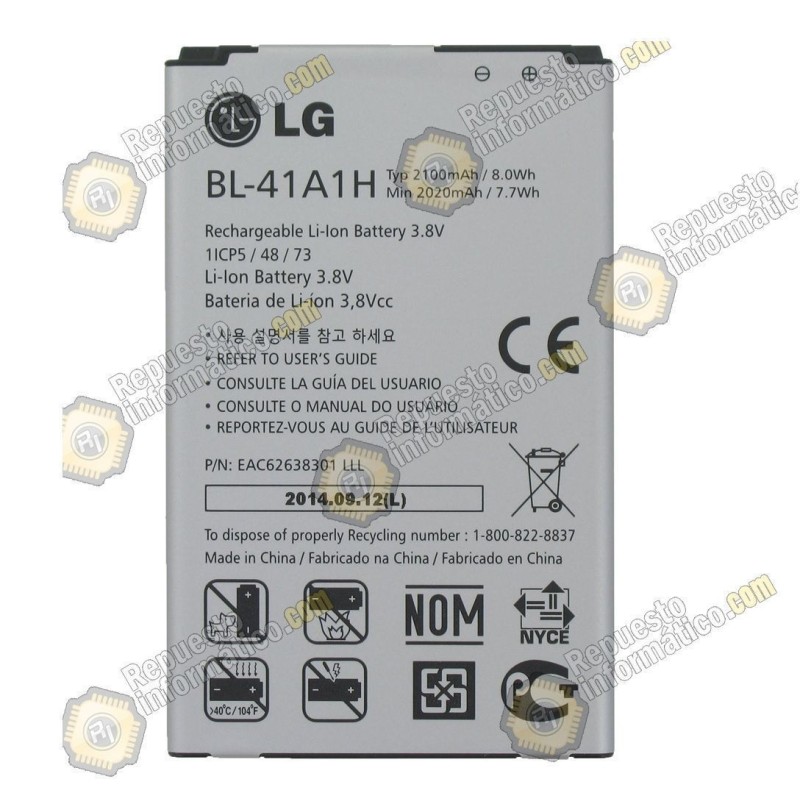 Bateria OPTIMUS / LG F60 (D390N) (BL-41A1H)