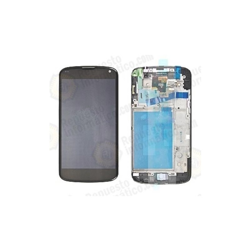 Pantalla (Lcd+Tactil+marco) LG E960 Google Nexus 4