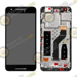 Pantalla (LCD+táctil+marco) Negra Huawei Google Nexus 6P 