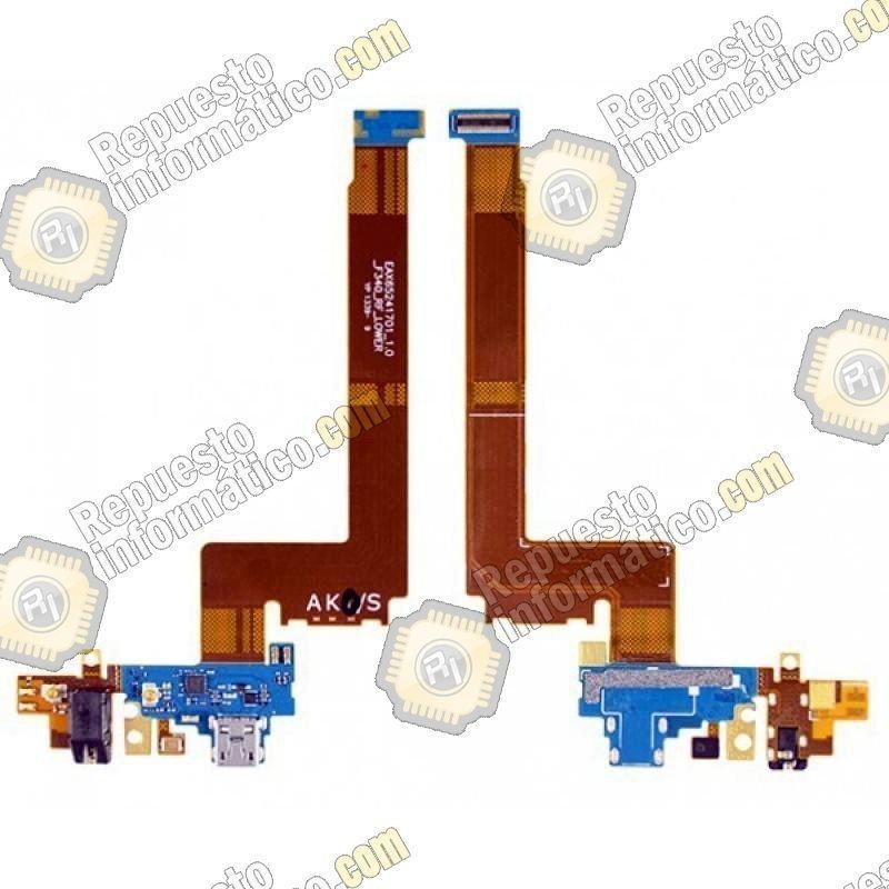 Flex + Conector Carga + Micro Original LG D955 Optimus G Flex