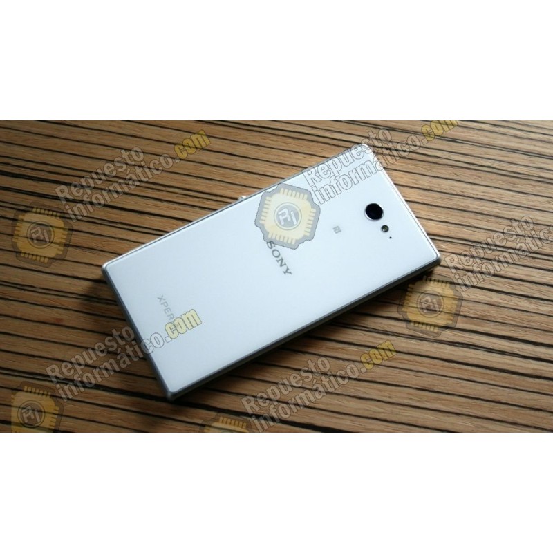 SWAP Tapa trasera+ Lente+ NFC Xperia M2 (blanca)
