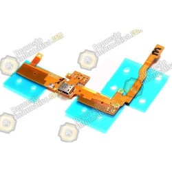 Flex + Conector Carga + Micro Original LG D686 G Pro Lite Dual