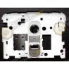 carcasa trasera-intermedia del Chasis con botones y ventana cámara  LG Optimus G2, D802 (blanca)