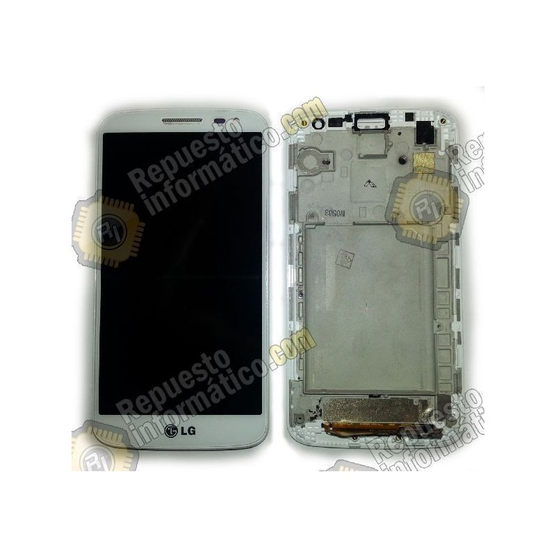 Pantalla (LCD+tactil+marco) LG G2 mini (D620) blanca