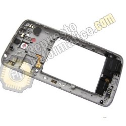 Carcasa Chasis + Lentilla Original LG Optimus G2 Mini D620 GRIS (Desmontaje)
