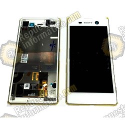 Pantalla (Lcd+Tactil+Marco) Xperia M5 (Blanca)