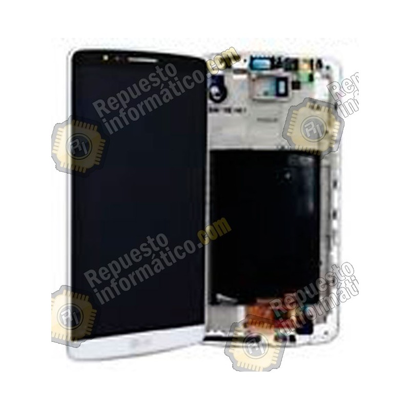 Pantalla BLANCA (Lcd + Tactil +Marco)  LG G3 D855