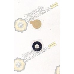 Lentilla de cristal para camara trasera  lg G3 D855 (negra)