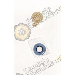 Lentilla de cristal para camara trasera lg G3 D855 (plateada)