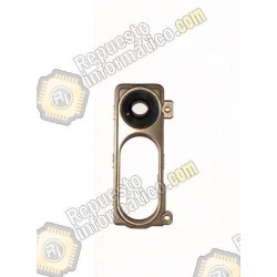 Protector de camara trasera + Lentilla para lg G3 D855 (Dorado)