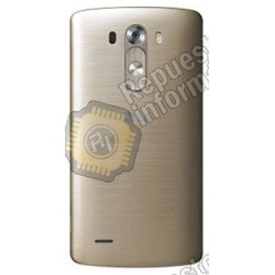 Tapa trasera dorada para LG G3, D855  (Usada)