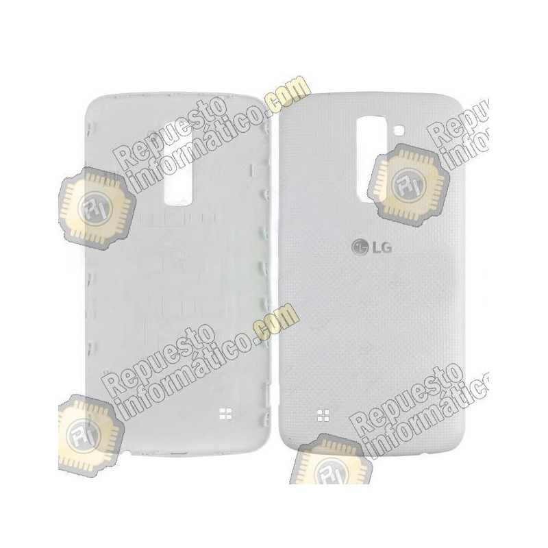 Tapa trasera blanca LG K10 (K420N)