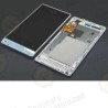 Pantalla (Lcd+tactil+marco) Xperia Miro st23i blanco