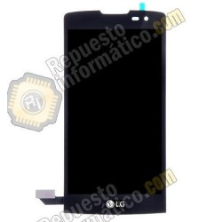 Pantalla (Lcd + Tactil) negra LG Leon 4G  (H340) LTE