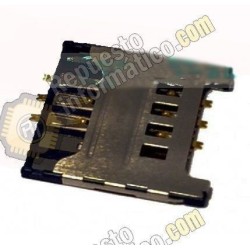 Conector lector sim LG Optimus 2X (P990)