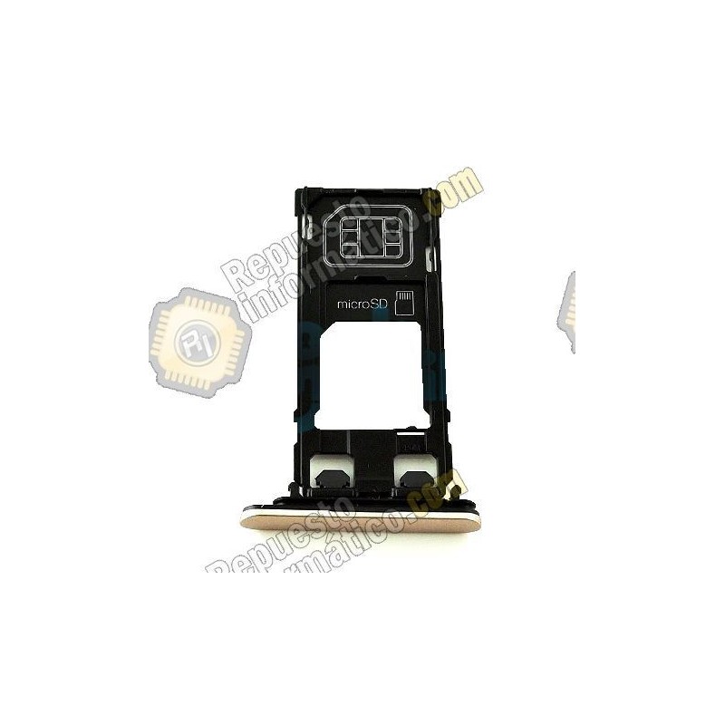 Bandeja SIM Y Memoria Sony Xperia X Performance Rose