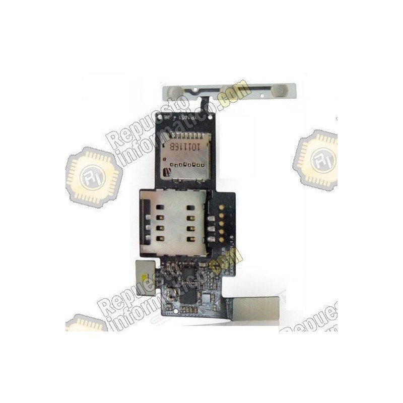 Flex Lector Sim, MicroUSB, Volumen  Original Lg P970 Optimus Black 