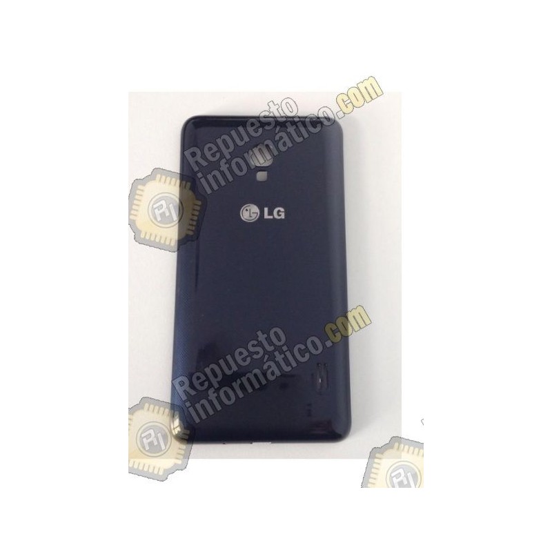 Tapa trasera negra LG Optimus F6 D505 usada