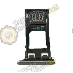 Bandeja SIM Y Memoria Original Sony Xperia X Performance (Negra)