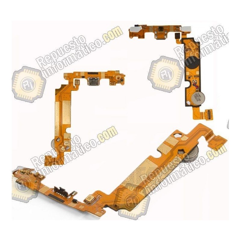 Flex + Conector Carga + Micro Original LG E610 Optimus L5 
