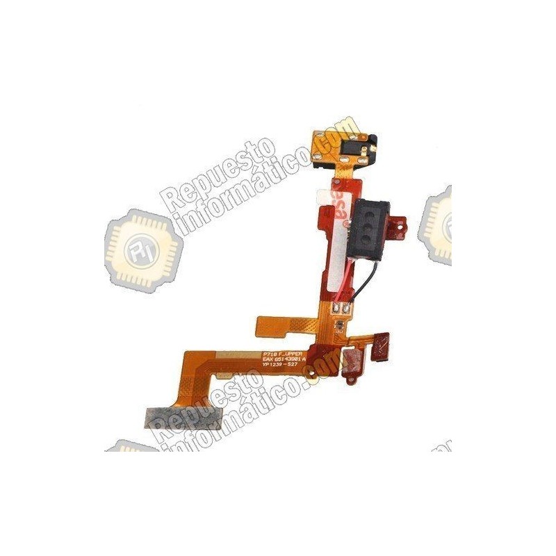 Cable Flex Jack audio auriculares para LG Optimus L7 II (P710)