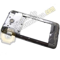 Carcasa trasera lentilla LG  OPTIMUS L70 D320 (plata) (Desmontaje)