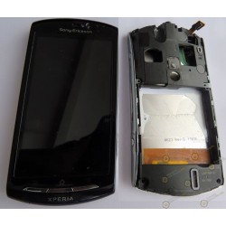 Pantalla+marco+Flex y botones XPERIA NEO V (MT11) (Desmontaje) negro