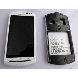 Pantalla+marco+Flex y botones XPERIA NEO V (MT11) (Desmontaje) blanco