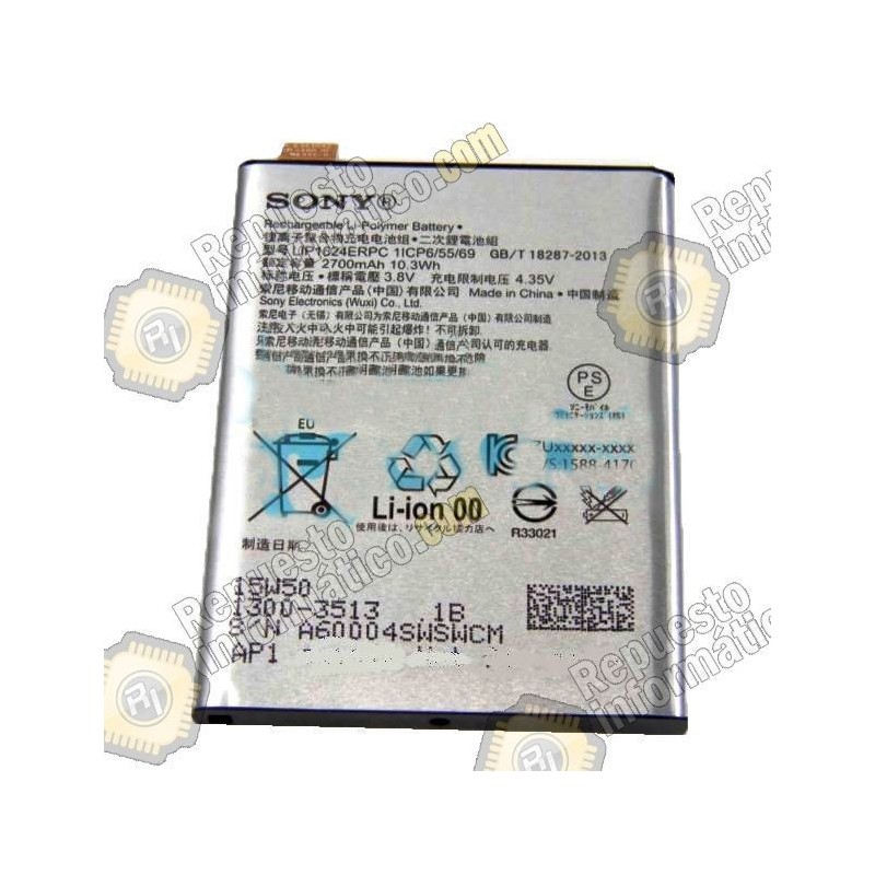 Bateria Xperia X Performance F8131 2700Mah