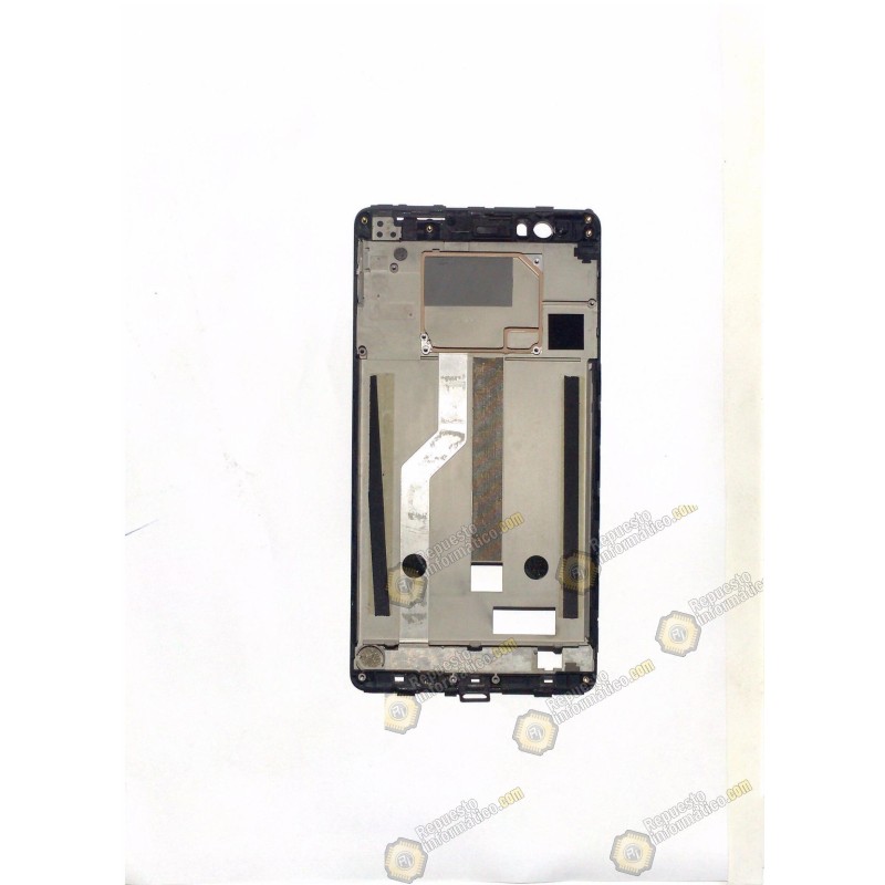 Marco frontal BQ  E6  (Negro) (Desmontaje)